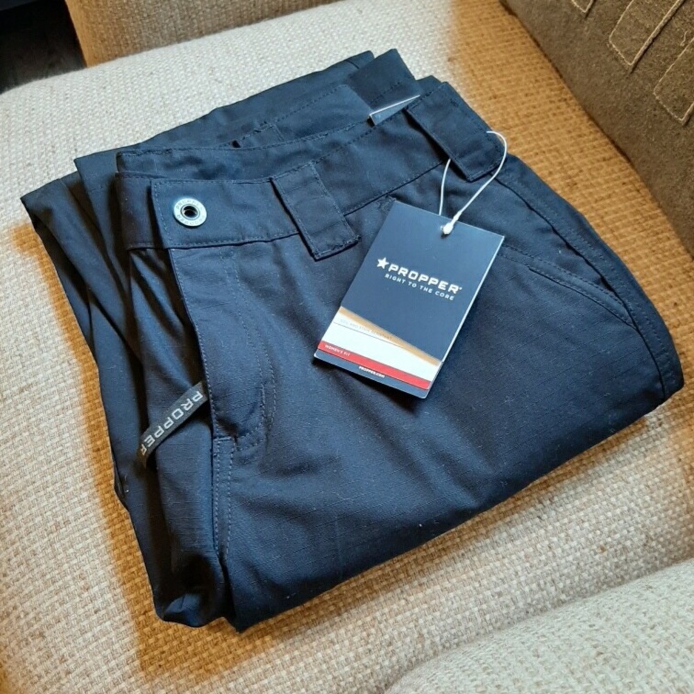 Size 4 Navy Propper Pants Women